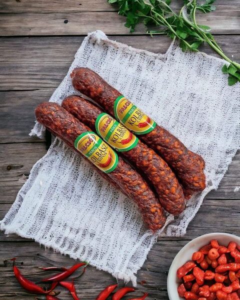 Cârnați de casă cu boia