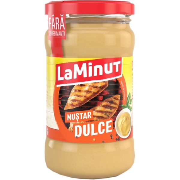 Mustar La Minut Dulce 300g